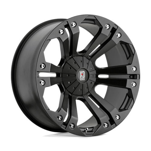 XD Series XD778 MONSTER Matte Black 18x9 -12 8x165.1mm 125.1mm - Wheelwiz