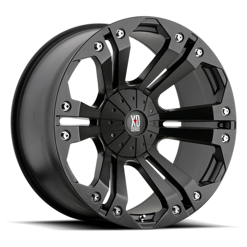 XD Series XD778 MONSTER Matte Black 18x9 -12 6x135|6x139.7mm 106.1mm