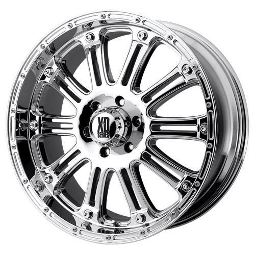 XD Series XD795 HOSS Chrome 20x9 +18 6x139.7mm 106.1mm - WheelWiz