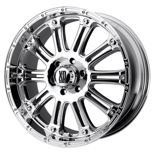 XD Series XD795 HOSS Chrome 20x9 +18 6x139.7mm 106.1mm - WheelWiz