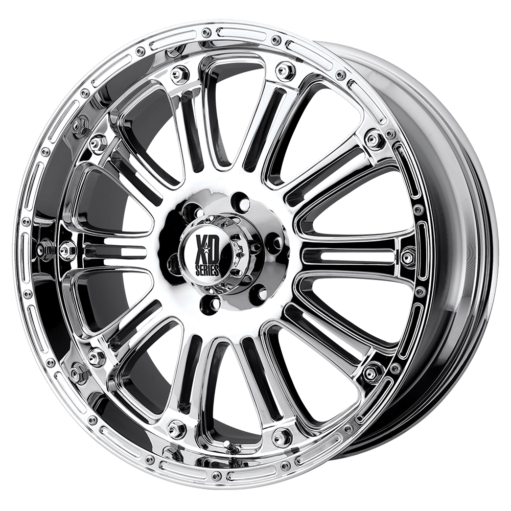 XD Series XD795 HOSS Chrome 18x9 +18 8x165.1mm 125.1mm - WheelWiz