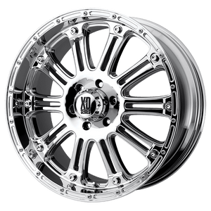 XD Series XD795 HOSS Chrome 18x9 +18 8x165.1mm 125.1mm - WheelWiz