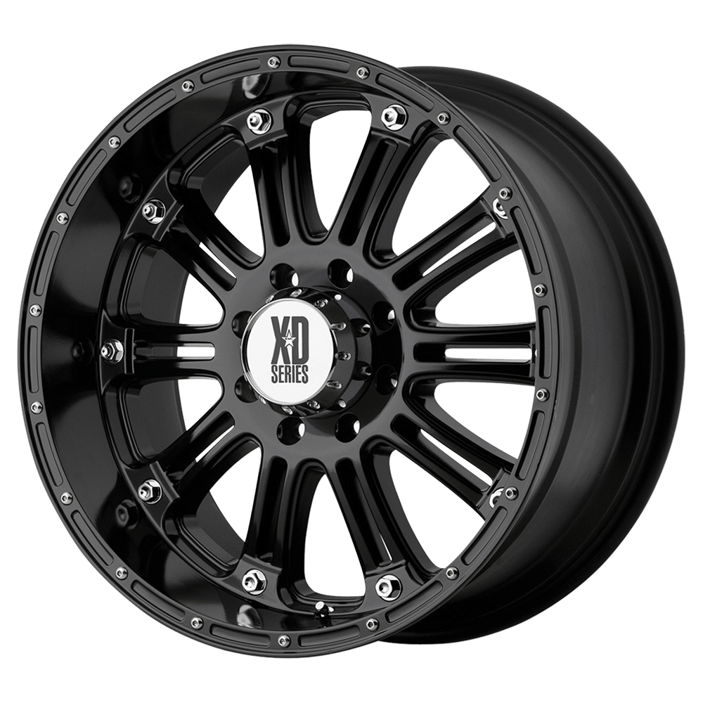XD Series XD795 HOSS Gloss Black 17x9 -12 6x139.7mm 106.1mm - WheelWiz