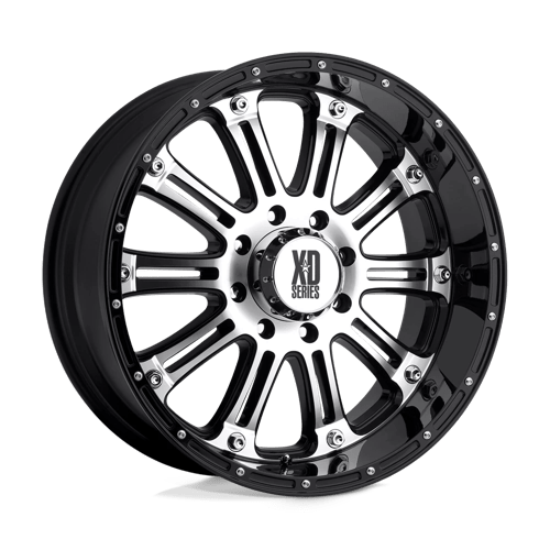 XD Series XD795 HOSS Gloss Black Machined 20x9 +30 5x150mm 110.1mm - WheelWiz