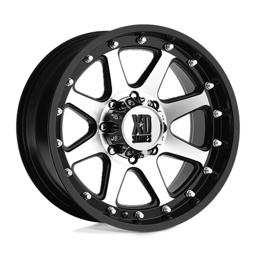 XD Series XD798 ADDICT Matte Black Machined 20x9 +18 6x139.7mm 106.1mm - Wheelwiz