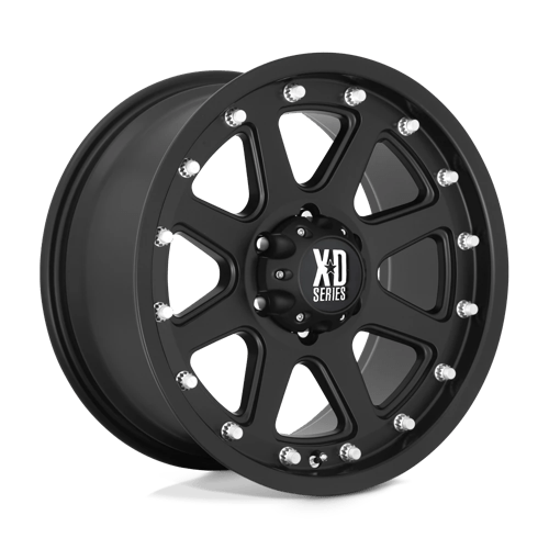 XD Series XD798 ADDICT Matte Black 17x9 -12 6x139.7mm 106.1mm - Wheelwiz