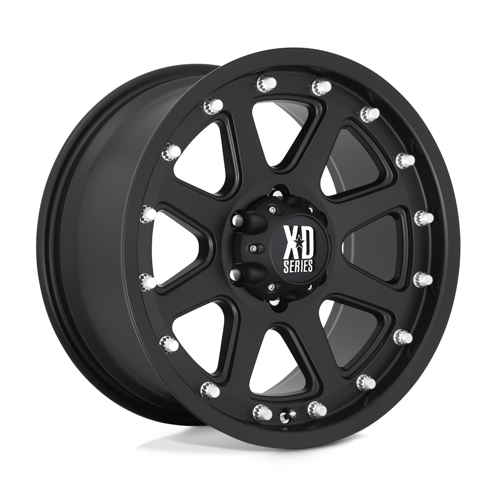 XD Series XD798 ADDICT Matte Black 16x9 -12 5x150mm 110.1mm - WheelWiz