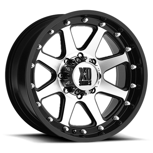 XD Series XD798 ADDICT Matte Black Machined 20x9 +18 6x139.7mm 106.1mm