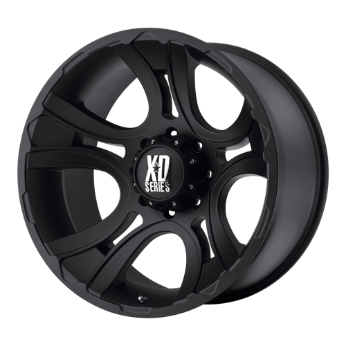 XD Series XD801 CRANK Matte Black 18x9 00 5x150mm 110.1mm - WheelWiz