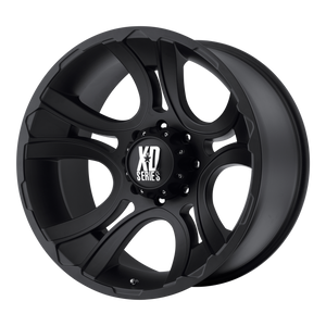 XD Series XD801 CRANK Matte Black 17x9 00 6x135mm 87.1mm - WheelWiz