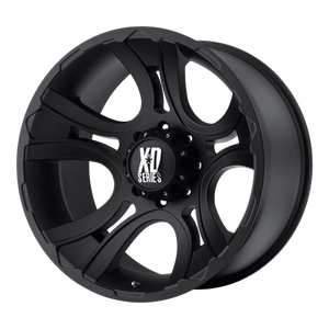 XD Series XD801 CRANK Matte Black 20x9 00 6x139.7mm 106.1mm - WheelWiz