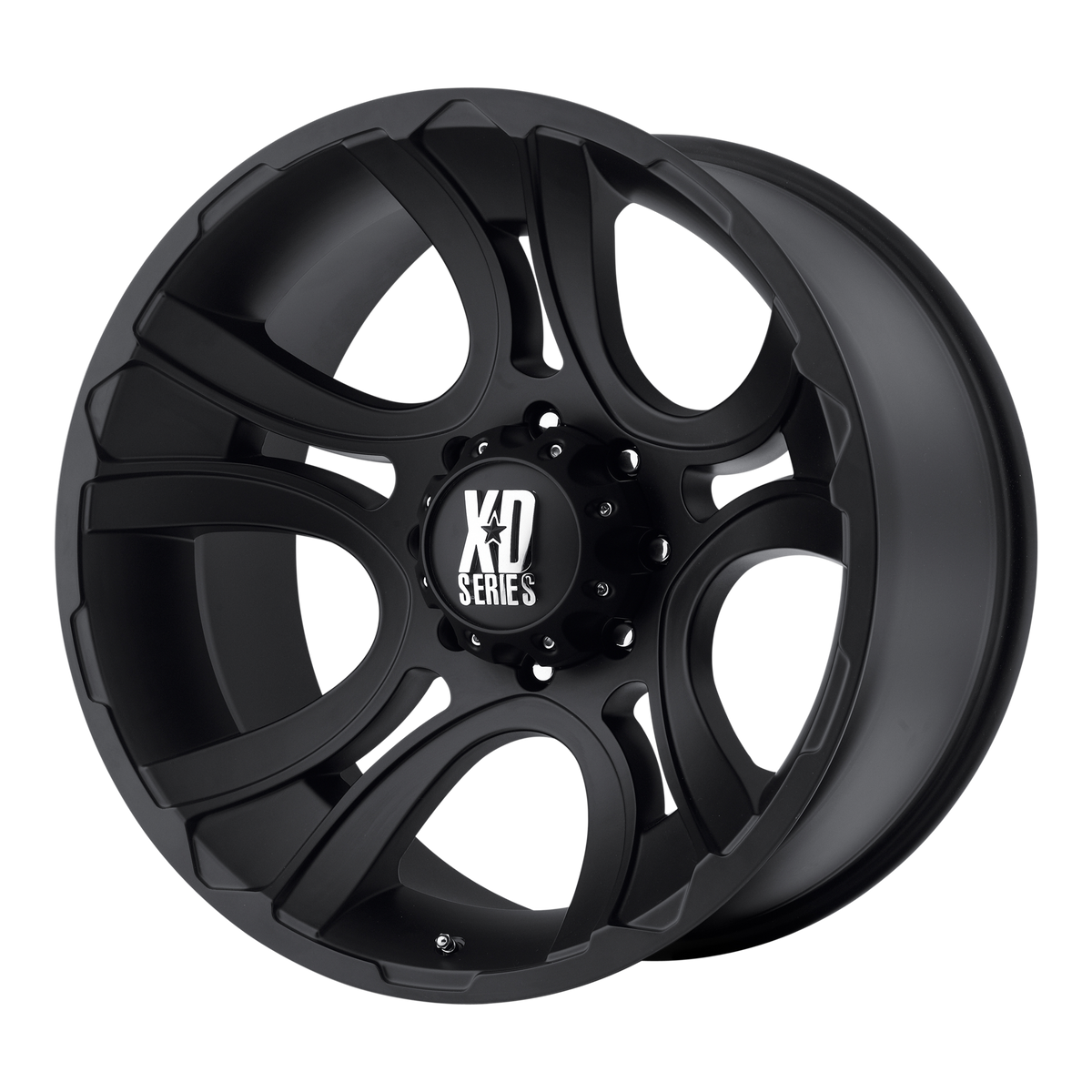 XD Series XD801 CRANK Matte Black 18x9 00 6x139.7mm 106.1mm - WheelWiz