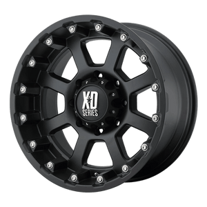 XD Series XD807 STRIKE Matte Black 17x9 -24 8x165.1mm 125.1mm - WheelWiz