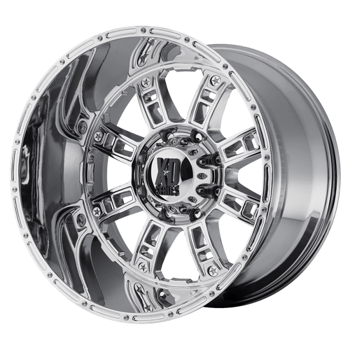 XD Series XD809 RIOT Chrome 20x10 -24 5x150mm 110.1mm - Wheelwiz