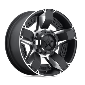 XD Series XD811 ROCKSTAR II Matte Black Machined 17x9 -12 5x114.3|5x120.65mm 72.6mm - WheelWiz