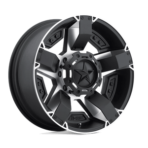 XD Series XD811 ROCKSTAR II Matte Black Machined 17x9 -12 5x114.3|5x120.65mm 72.6mm - WheelWiz