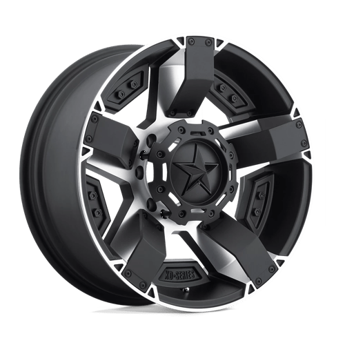 XD Series XD811 ROCKSTAR II Matte Black Mach W/ Accents 22x9.5 +35 6x135|6x139.7mm 100.3mm - Wheelwiz