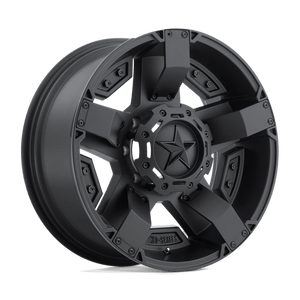 XD Series XD811 ROCKSTAR II Matte Black 17x9 -12 8x165.1mm 130.8mm - WheelWiz