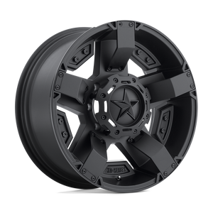 XD Series XD811 ROCKSTAR II Matte Black 17x9 -12 8x165.1mm 130.8mm - WheelWiz