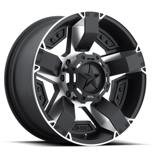 XD Series XD811 ROCKSTAR II Matte Black Mach W/ Accents 20x9 +30 5x150mm 110.1mm