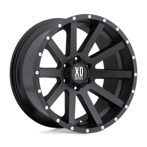 XD Series XD818 HEIST Satin Black 17x9 +30 6x114.3mm 72.6mm - WheelWiz