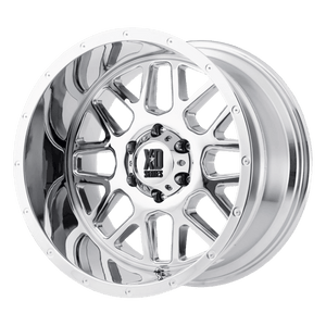 XD Series XD820 GRENADE Chrome 17x9 -12 5x127mm 78.1mm - WheelWiz