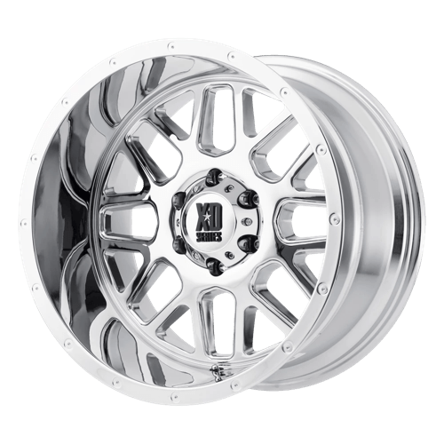 XD Series XD820 GRENADE Chrome 20x9 00 8x165.1mm 125.1mm - WheelWiz