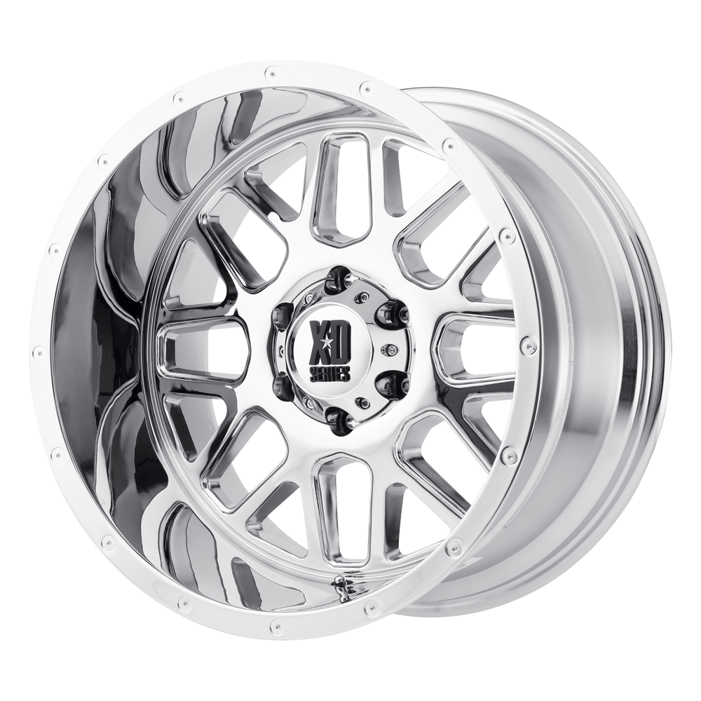 XD Series XD820 GRENADE Chrome 17x8.5 00 6x139.7mm 106.1mm - WheelWiz