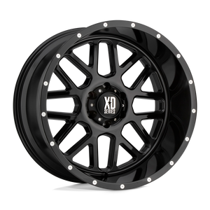 XD Series XD820 GRENADE Gloss Black 18x9 +18 6x120mm 72.6mm - WheelWiz