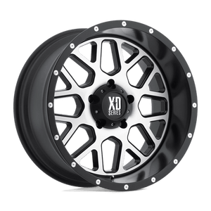 XD Series XD820 GRENADE Satin Black Machined Face 20x9 00 5x139.7mm 108mm - WheelWiz