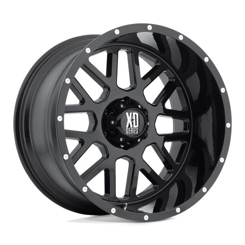 XD Series XD820 GRENADE Satin Black 18x9 +18 8x165.1mm 125.1mm - WheelWiz