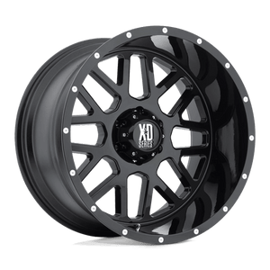 XD Series XD820 GRENADE Satin Black 18x8 +48 6x130mm 84.1mm - WheelWiz