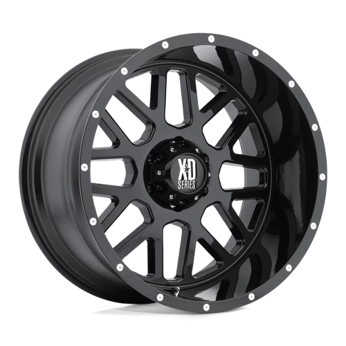 XD Series XD820 GRENADE Satin Black 20x9 00 8x170mm 125.1mm - WheelWiz