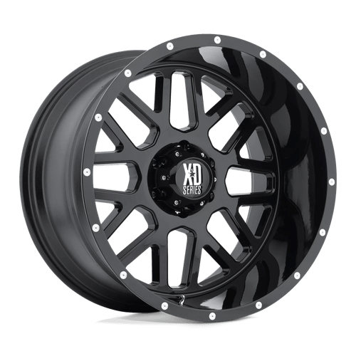 XD Series XD820 GRENADE Satin Black 17x9 -12 5x127mm 78.1mm - WheelWiz