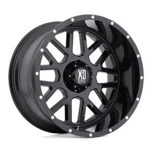 XD Series XD820 GRENADE Satin Black 17x7.5 +45 5x120mm 74.1mm - WheelWiz