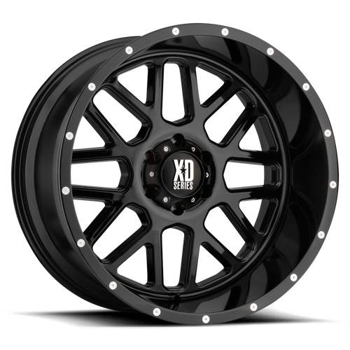 XD Series XD820 GRENADE Gloss Black 17x8.5 0 5x127mm 78.1mm