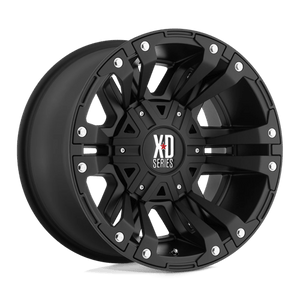 XD Series XD822 MONSTER II Matte Black 17x9 +30 5x114.3|5x127mm 78.1mm - WheelWiz