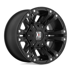 XD Series XD822 MONSTER II Matte Black 20x10 -24 8x170mm 130.8mm - WheelWiz