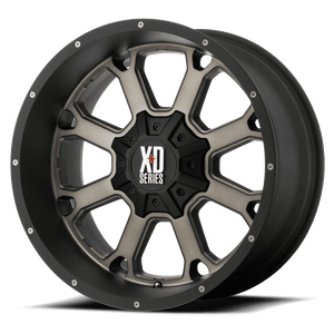 XD Series XD825 BUCK 25 Matte Black Dark Tint 20x9 00 8x170mm 125.1mm - WheelWiz