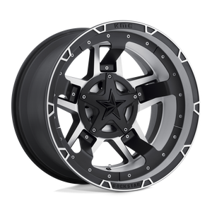 XD Series XD827 ROCKSTAR III Matte Black Machined 17x9 -12 5x127|5x135mm 87.1mm - WheelWiz