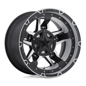 XD Series XD827 ROCKSTAR III Matte Black Machined 20x9 +18 8x170mm 125.1mm - WheelWiz