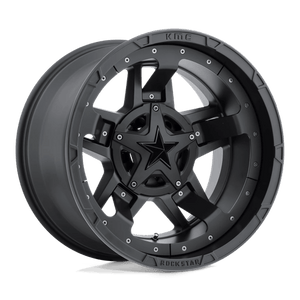 XD Series XD827 ROCKSTAR III Matte Black 18x9 00 8x165.1mm 125.1mm - WheelWiz