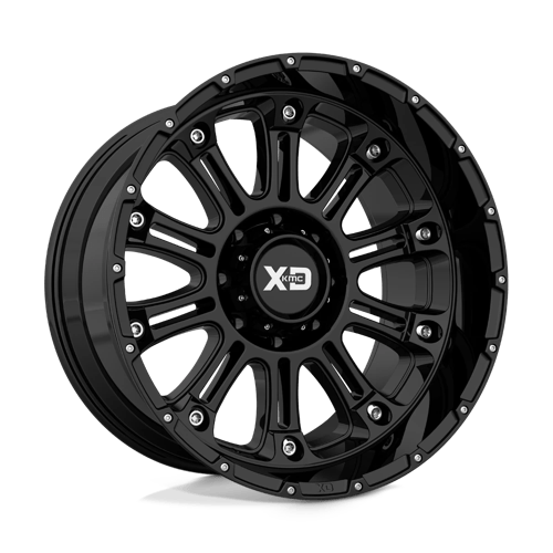 XD Series XD829 HOSS II Gloss Black 17x9 +18 6x114.3mm 72.6mm - WheelWiz