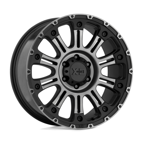 XD Series XD829 HOSS II Satin Black Mach W/ Gray Tint 18x9 +18 6x139.7mm 106.1mm - Wheelwiz
