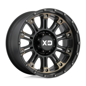 XD Series XD829 HOSS II Satin Black Machined Dark Tint 18x9 +18 6x114.3mm 72.6mm - WheelWiz