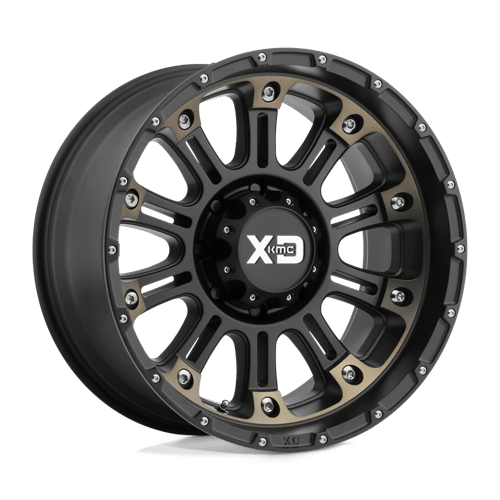XD Series XD829 HOSS II Satin Black Mach W/ Dark Tint 17x9 -12 8x170mm 125.1mm - Wheelwiz