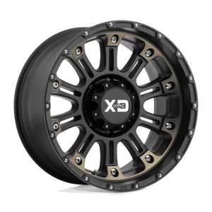 XD Series XD829 HOSS II Satin Black Machined Dark Tint 18x9 +18 8x170mm 125.1mm - WheelWiz