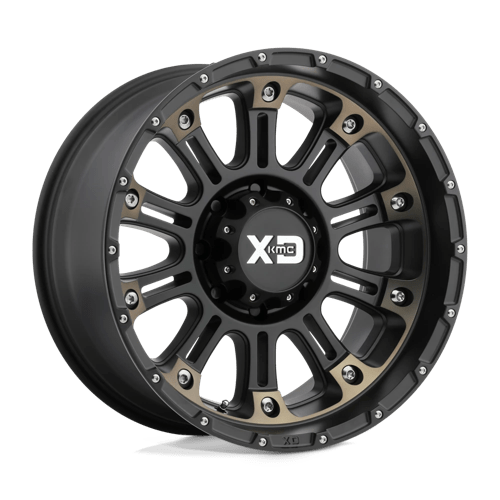 XD Series XD829 HOSS II Satin Black Machined Dark Tint 17x9 +18 6x114.3mm 72.6mm - WheelWiz