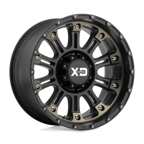 XD Series XD829 HOSS II Satin Black Machined Dark Tint 22x12 -44 6x135mm 87.1mm - WheelWiz