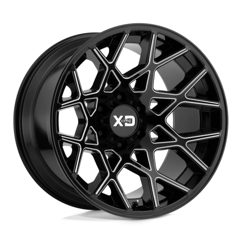 XD Series XD831 CHOPSTIX Gloss Black Milled 20x10 -24 8x170mm 125.1mm - Wheelwiz
